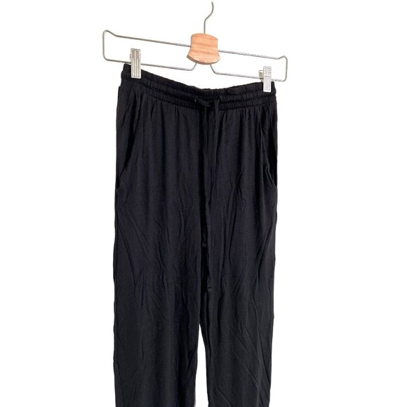 H&M Basic Black Drawstring Pants - Picture 2 of 4